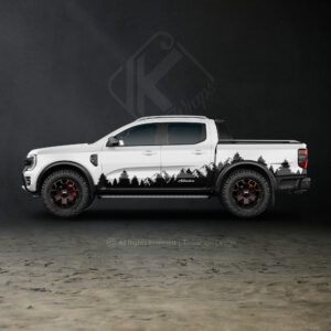 Tem xe Ranger Advanture đơn giản | Tem xe bán tải đơn giản
